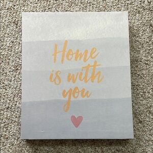 Home is With You Wall Canvas